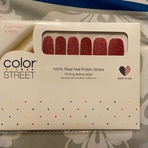 Color street nail polish strips